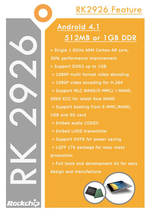 單核終結(jié)者：2012年香港電子展瑞芯推出最強單核芯片RK2928